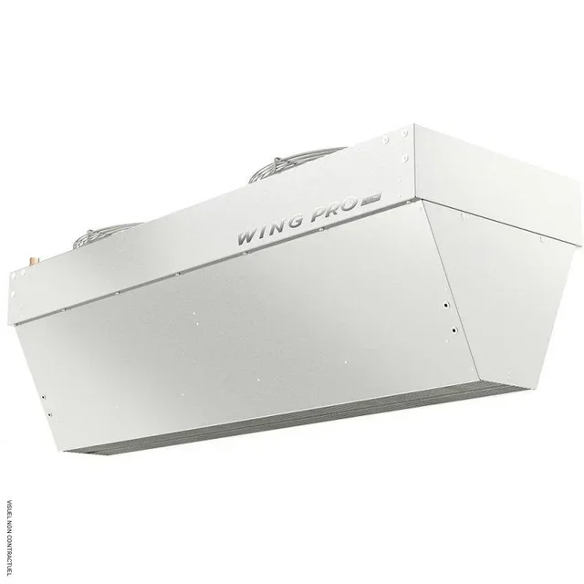 Rideau d'air industriel WING PRO W150 R1 chauffage eau chaude VTS