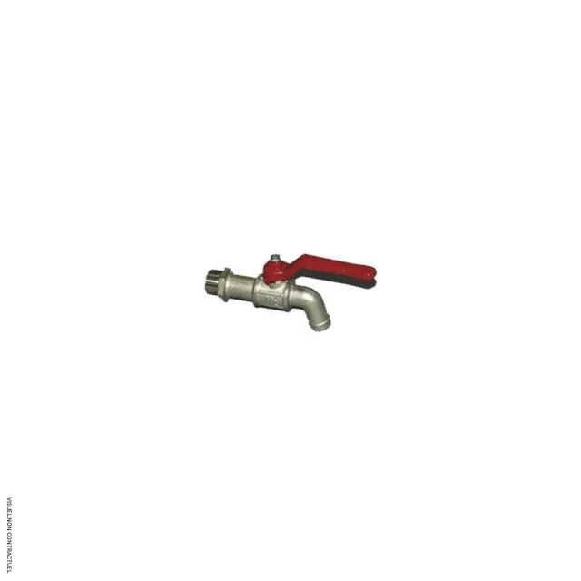 Robinet soutirage 3/4" laiton nickelé fût CEMO