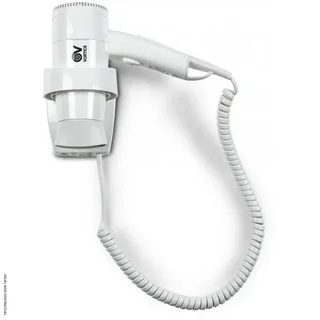 Sèche-cheveux mural Vortice SCP1600 2 vitesses 3 chauffes blanc