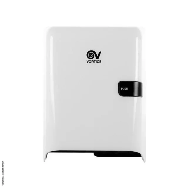 Sèche-mains cheveux mural manuel Easy Dry Vortice anti-vandalisme IPX4