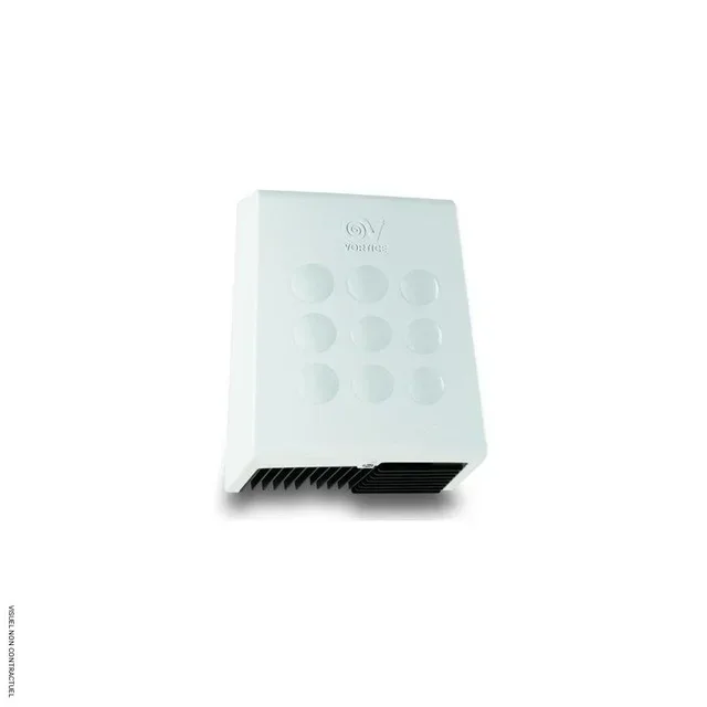 Sèche-mains manuel Vortice Optimal Dry SMO blanc - Axelair
