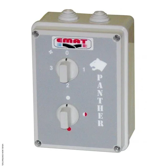 Selector de Potencia y Caudal E 30 N 4 Zonas Emat - Control Remoto Calefacción Industrial