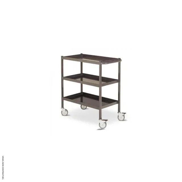 Servante d'atelier 3 plateaux acier MANUEST charge 150kg