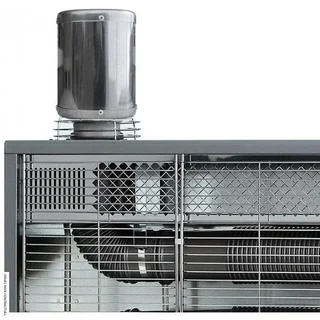 VELTRON DHOE-90/210 Schalldämpfer 20dB Reduktion Heizung Klimaanlage Lüftung