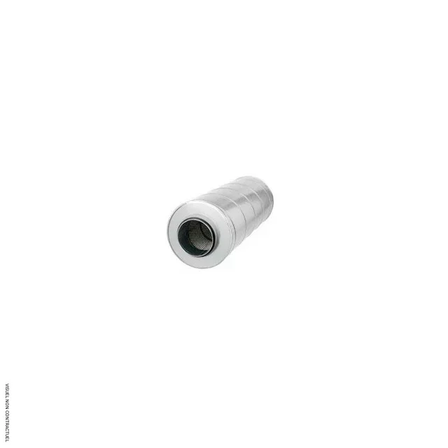 Silencieux ventilation Ø355 mm acier galvanisé 700 mm S&P - Réduction bruit aéraulique