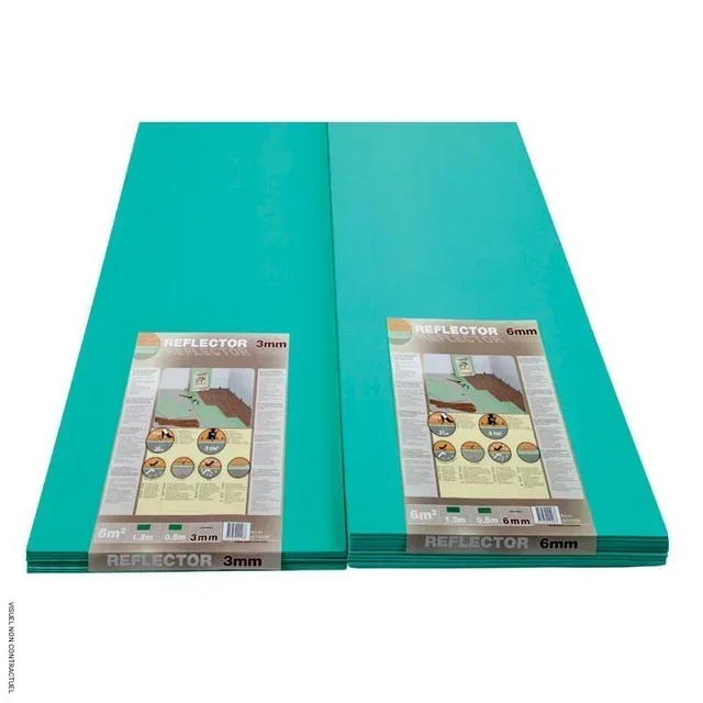 Sous-couche isolante XPS 3mm Heatcom thermique phonique chauffage sol