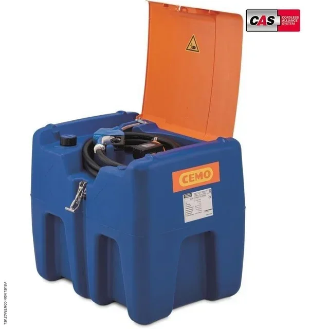 Blaue Easy Mobile Station 210L + SP30 18V Kreiselpumpe CEMO