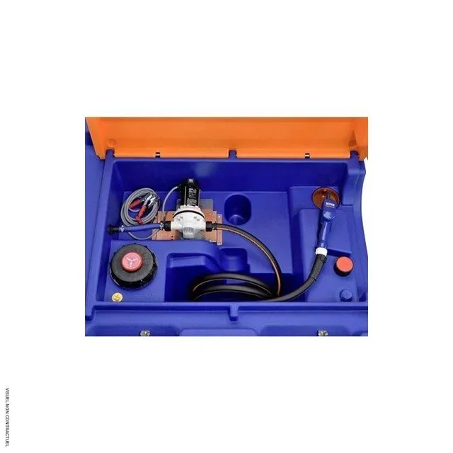 CEMO Station Blue Easy Mobil 980L 12V Elektropumpe mit Deckel - Mobile Betankungsstation
