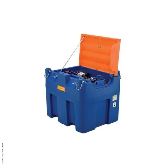 CEMO Station Blue Easy Mobil 980L 12V Elektropumpe mit Deckel - Mobile Betankungsstation