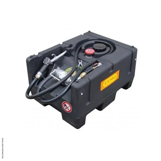 Mobile fuel station 120L CEMO KS Easy manual pump ADR