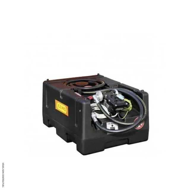 Mobile fuel station 120L CEMO 12V ADR professional electric pump
