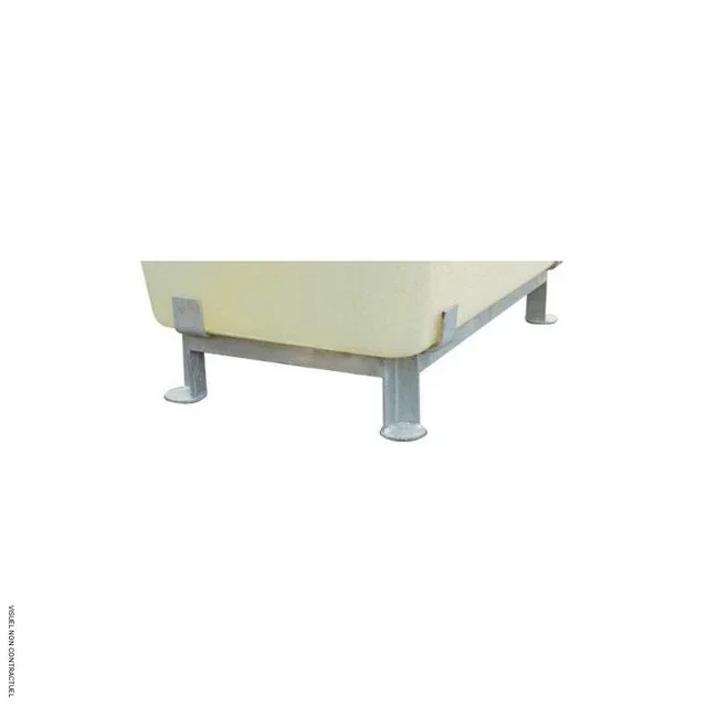 Support acier galvanisé bac PFV 600L CEMO