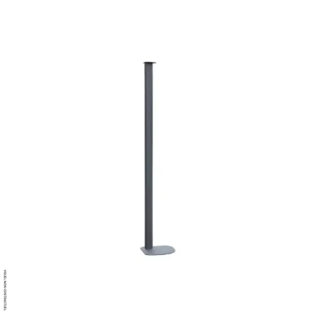 Support Colonna 210cm fer forgé chauffage radiant Star Progetti
