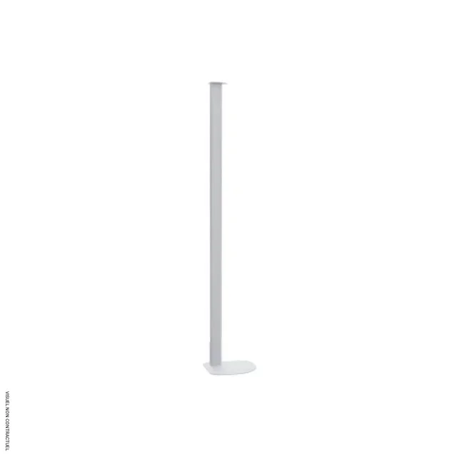 Support Colonna blanc 210cm chauffage radiant Star Progetti - Pied de fixation radiateur infrarouge