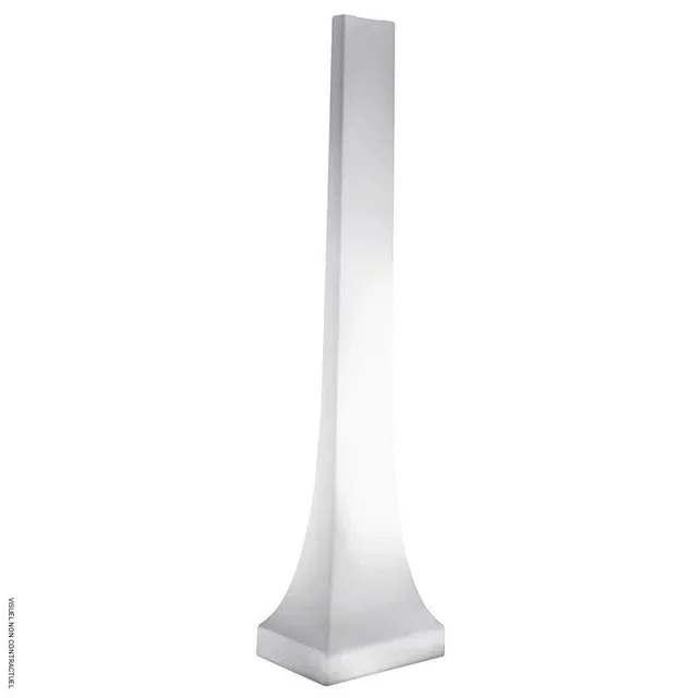 Support lumineux OBELISK polyéthylène HELIOSA Star Progetti 208 cm