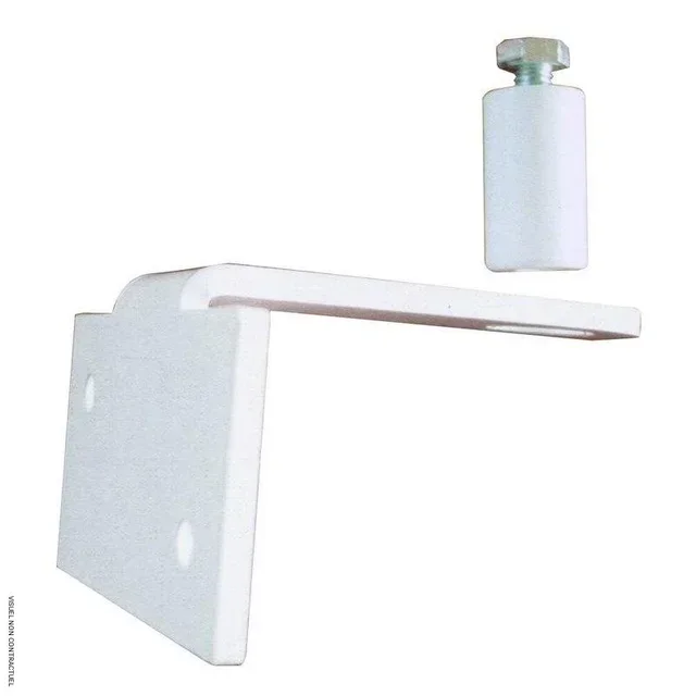 Removable wall bracket Star Progetti 5x9x10 cm White Carrara marble