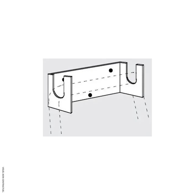 Support mural Frico Tiger 3-9 kW - Console fixation aérotherme