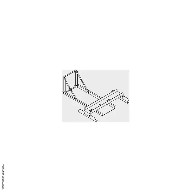 Soporte de pared orientable AGSX 25-45 SOVELOR-DANTHERM calefactor suspendido