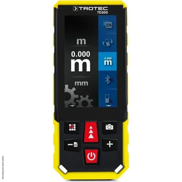 Télémètre laser Trotec TD 200 200m IP65 caméra zoom 3x