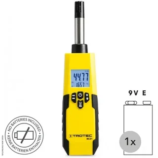 BC21 Trotec 4-in-1 Thermo-Hygrometer - Feuchtigkeit, Temperatur, Taupunkt Messgerät