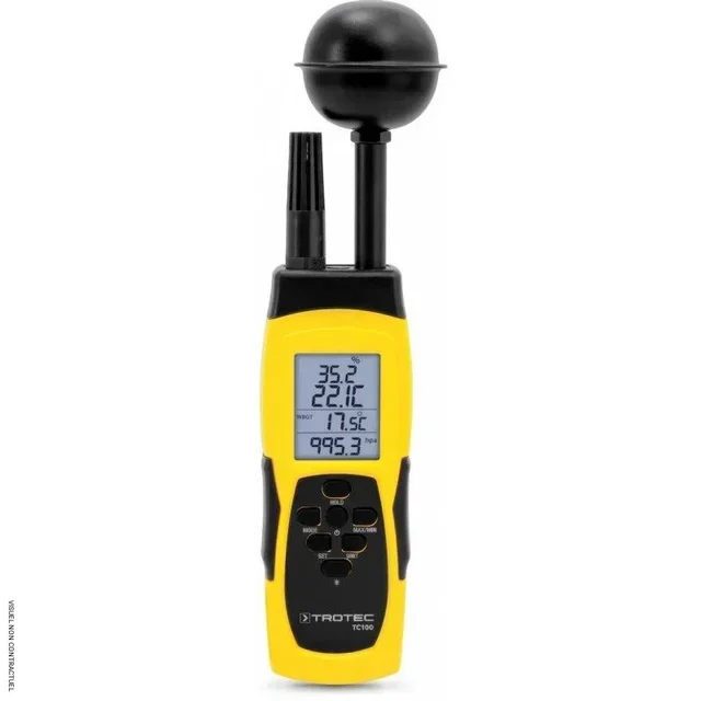 Thermo-hygromètre TC 100 WBGT Trotec - Mesure stress thermique professionnelle