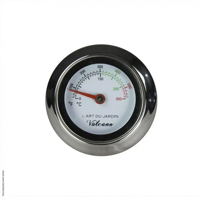 Thermomètre 300°C Vulcano pour four à pizza au bois