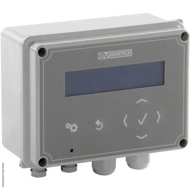 Thermostat différentiel Wi-Fi Vortice Nordik Eco avec 2 sondes filaires