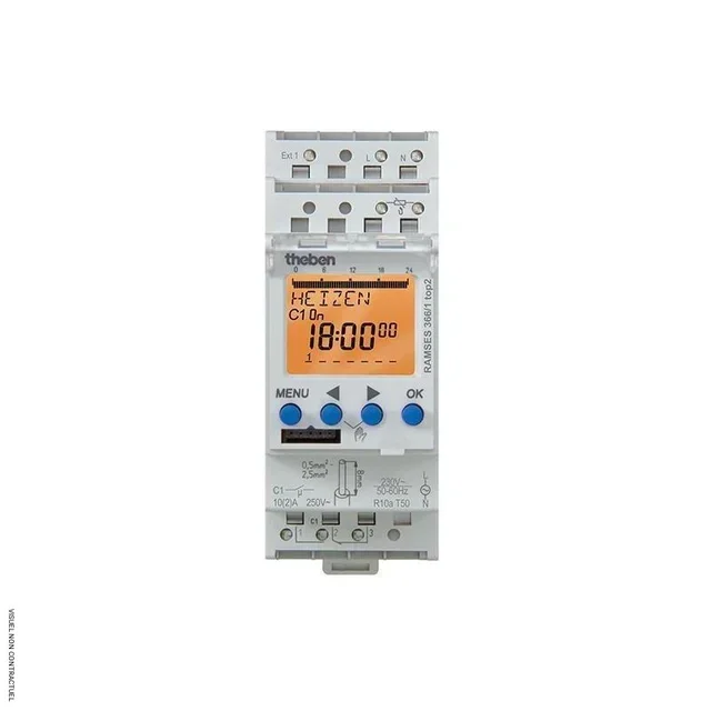 Frico 16A Modular Thermostat Weekly Programming
