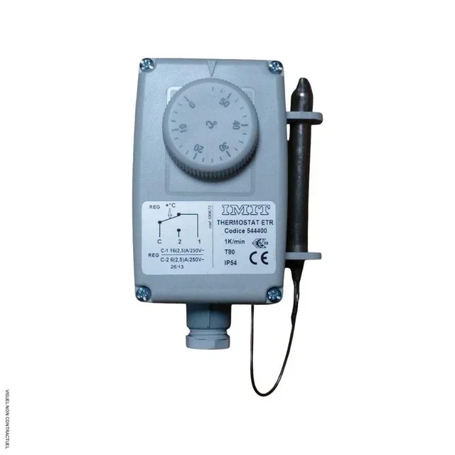 Termostato a Sonda Capillare 0-50°C SOVELOR-DANTHERM Regolazione Riscaldamento