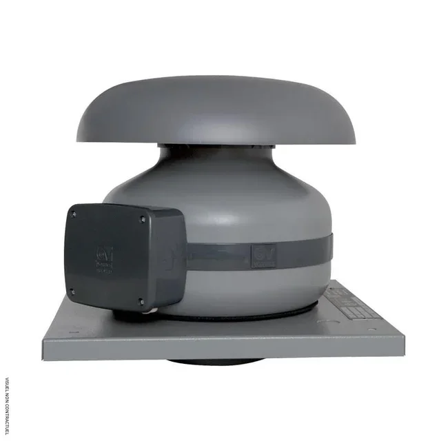 Tourelle d'extraction toiture Vortice TCIM100 CA MD ROOF - Ventilation cheminée compacte 230V