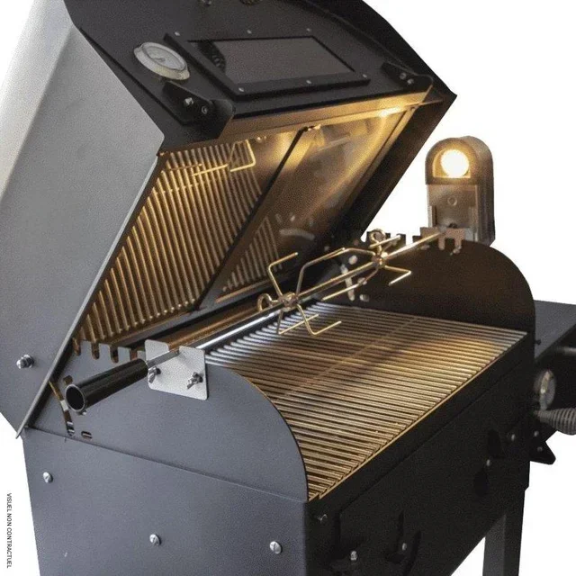 Elektrischer Drehspieß 220V VULCANO für Tradi BBQ Grill