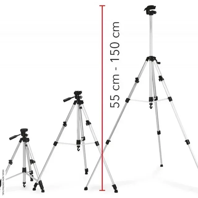 Treppiede Trotec 150cm testa a sfera 3D stabilizzato