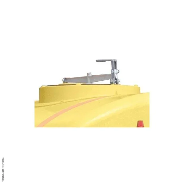 Trou d'homme Ø360mm pour cuves PFV ovales CEMO 1000-2000L avec couvercle et joint