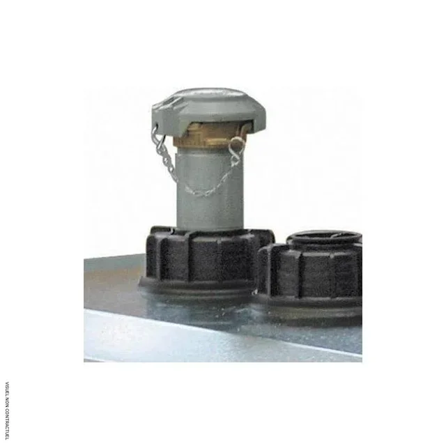 Tube aspiration raccord pompier 2" alu UNI 1 500L CEMO