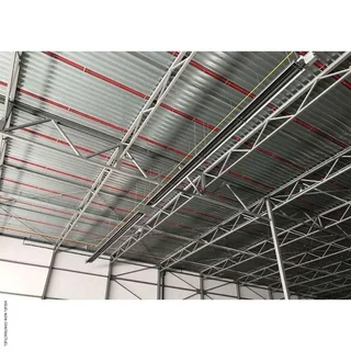 Tubo radiante de gas natural RBT 20 LS SPLUS 20 kW calefacción industrial por infrarrojos