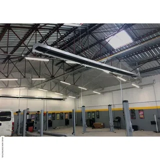 Propane gas radiant tube heater 20kW RBT 20 S - SPLUS