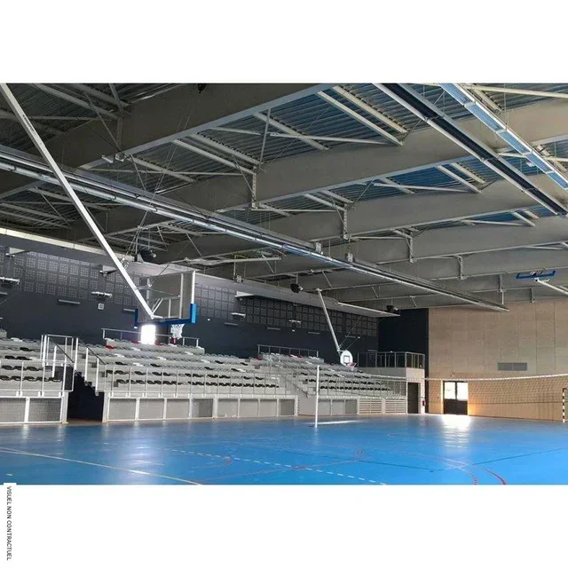 Tubo Radiante de Gas Propano 32kW RBT 32 S - SPLUS para Calefacción Industrial
