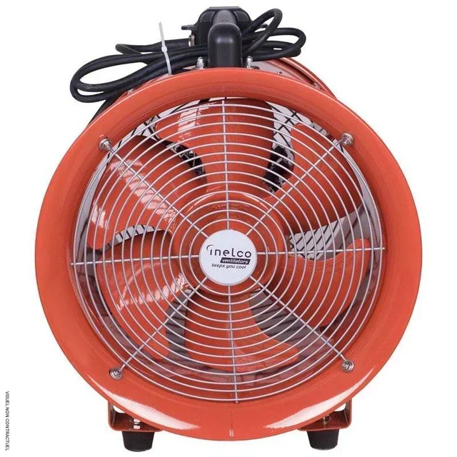 Ventilateur axial portable IP54 VENTI-PRO 12 INELCO - Extraction air professionnel