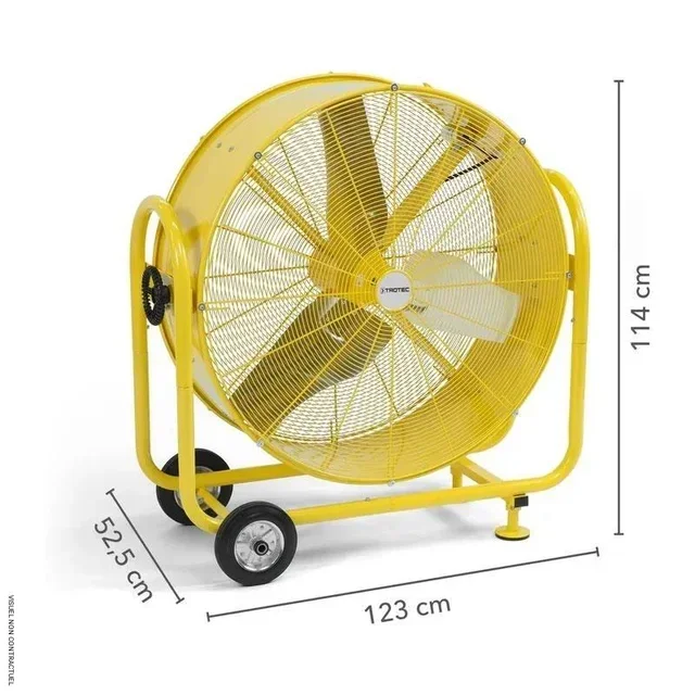Ventilateur brasseur d'air mobile TROTEC TTW 35000 S 32 400 m³/h