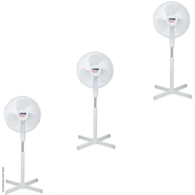Ventilateur de bureau oscillant VM 40 BUP SPLUS lot de 3 unités silencieux