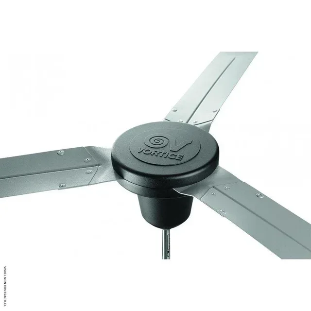 Ventilateur déstratificateur inox 140 cm Nordik Heavy Duty Vortice plafond industriel