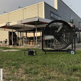 Ventilateur industriel brasseur d'air VR 115.1 SPLUS 19020 m³/h IP44