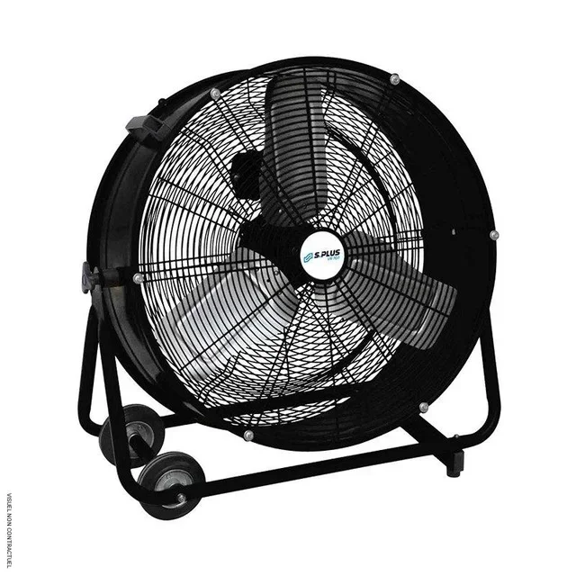 Ventilateur industriel chantier SPLUS VR 70.1 7860m³/h orientable sur roulettes