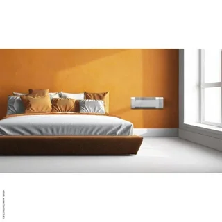 Aquecedor Convector Elétrico Vortice Microrapid 2000W IPX4 - Aquecimento de Parede Silencioso com Programador Digital Termostato Programável