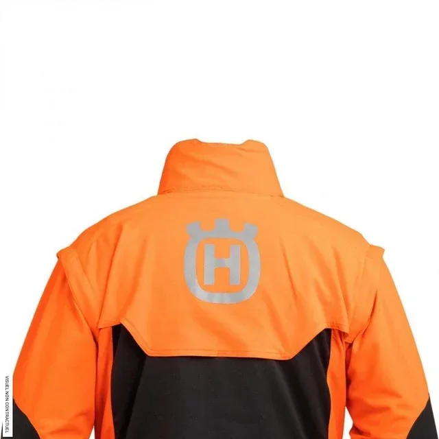 Chaqueta de obra HUSQVARNA SmartGuard PE10J Talla L - Protección reforzada cuello y pecho