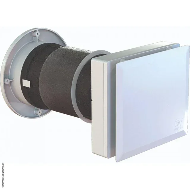 VMC double flux HRW MONO EVO 40 XW40 Vortice Axelair récupération chaleur 90%