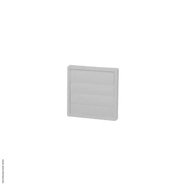 Volet anti-retour PER 400W plastique UV S&P pour ventilateur extracteur
